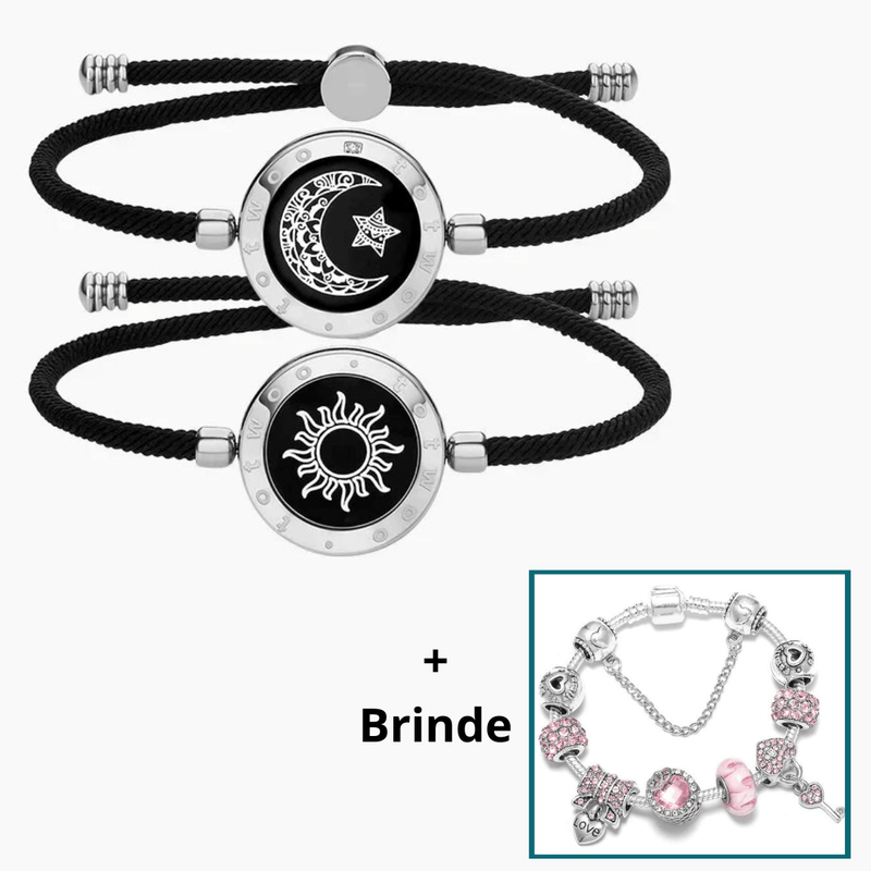 Kit 2 Braceletes do Amor + Brinde Pulseira - TK - Fazio