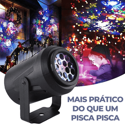 Projetor Mágico Natalino - 16 em 1 [OFERTA RELÂMPAGO] - Fazio