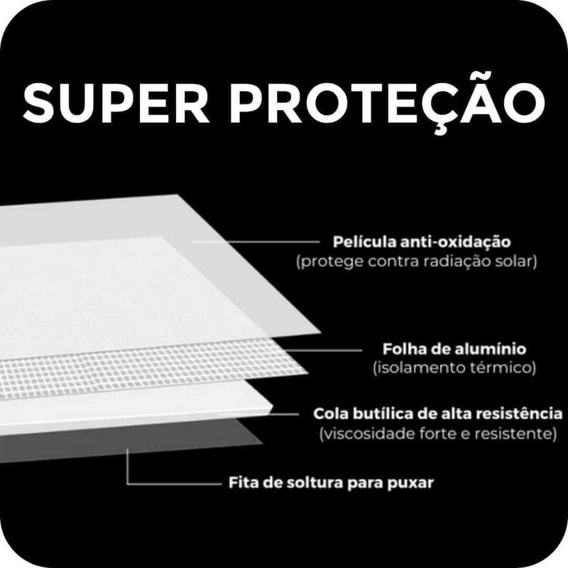 Super Fita de Vedação Impermeável | Para Reparos em Vazamentos e Rachaduras - Fazio