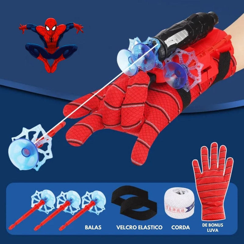 Lançador De Teia Super Brinquedo - Teia Veloz SpiderMan + Brinde Exclusivo! - Fazio