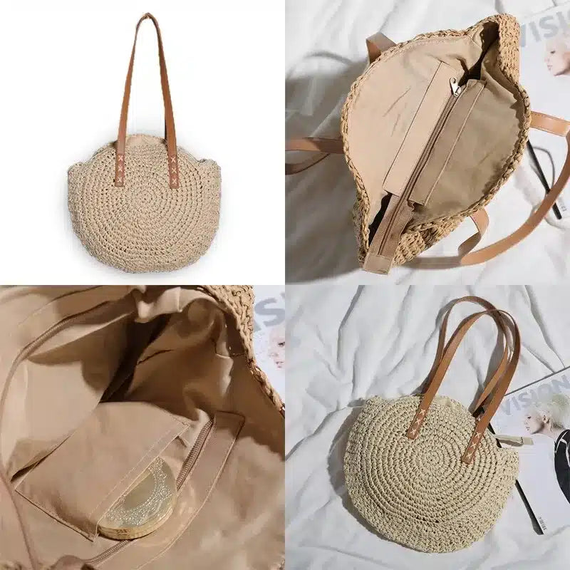 Bolsa de Ombro Feminina Moda Praia - Fazio