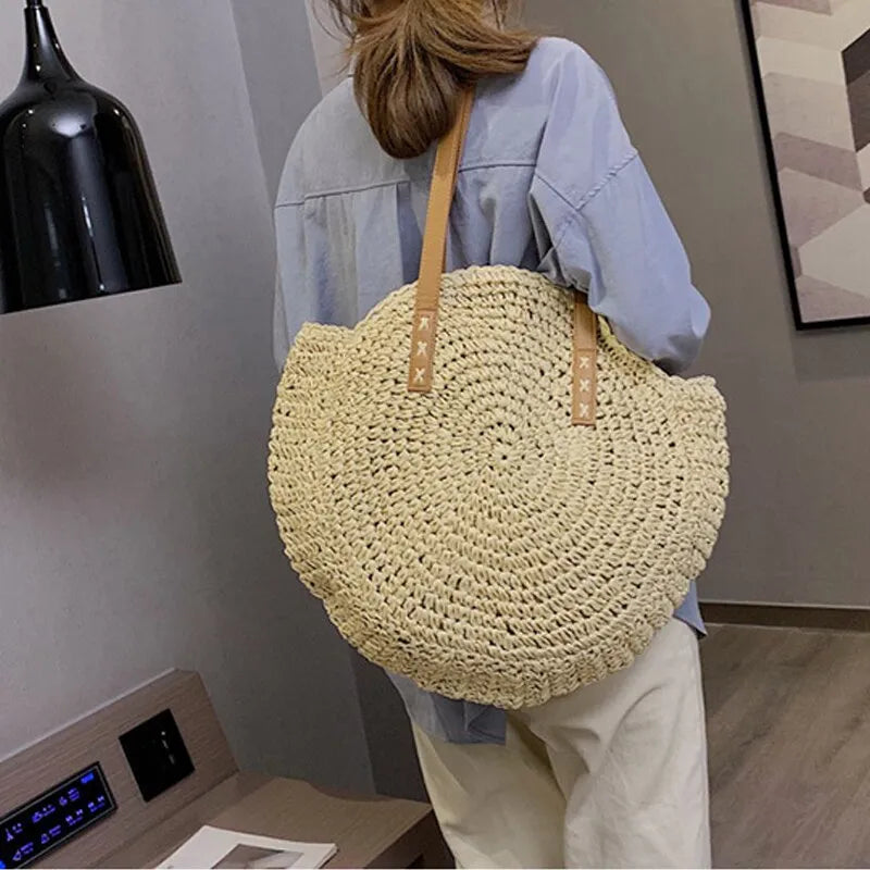 Bolsa de Ombro Feminina Moda Praia - Fazio