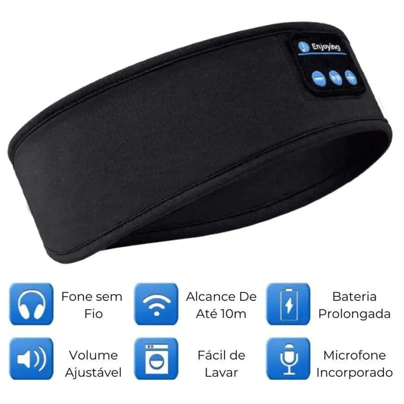 Bandana Fone de Ouvido Bluetooth - Easy Music - Fazio