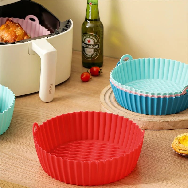 Forma de Silicone Para AirFryer - Leve 3 e Pague 1 + Brinde Exclusivo! - Fazio