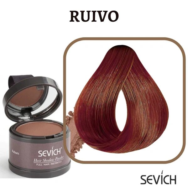 Tinta de cabelo em pó - Sevích - Fazio