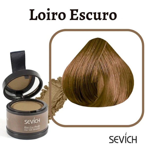 Tinta de cabelo em pó - Sevích - Fazio